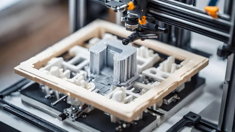 Imagem representando a prototipagem 3D no processo de desenvolvimento de produtos inovadores.