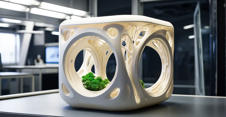Tecnologia de impressão 3D promovendo um futuro sustentável e eficiente