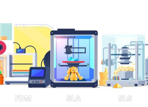 Tipos de Impressoras 3D: FDM, SLA e SLS – Qual escolher?