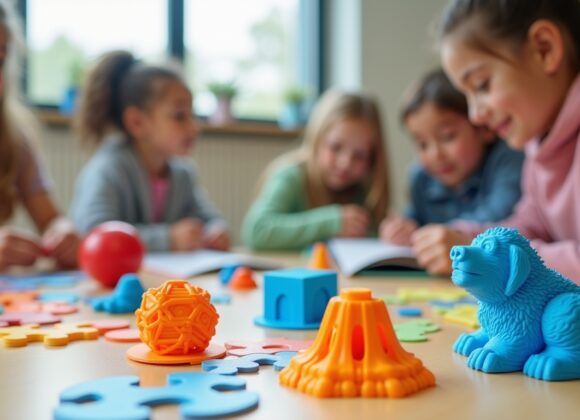 Impressão 3D para criação de peças educacionais interativas