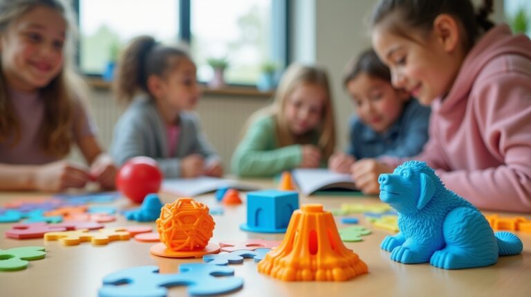 Impressão 3D para criação de peças educacionais interativas