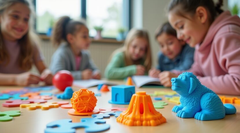 Impressão 3D para criação de peças educacionais interativas