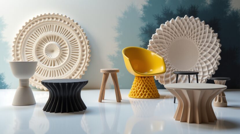 Impressão 3D de peças para móveis: Descubra os materiais usados