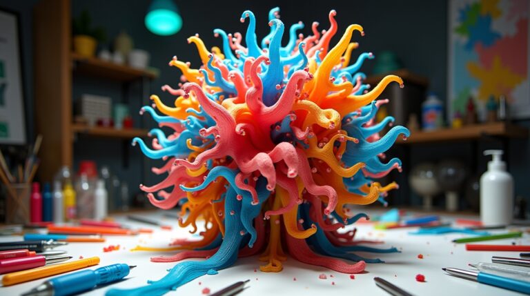 Impressão 3D para a criação de peças de arte cinética: Descubra materiais e ferramentas