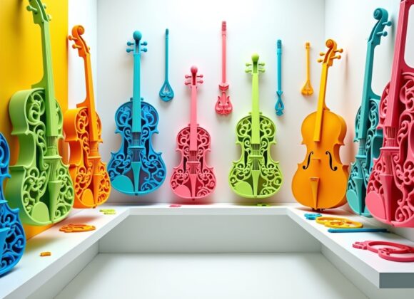 Impressão 3D de peças para instrumentos musicais: Descubra suas vantagens