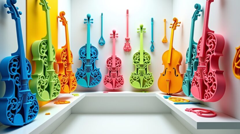 Impressão 3D de peças para instrumentos musicais: Descubra suas vantagens