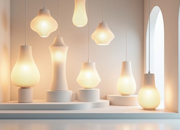 Impressão 3D de Peças para Indústria de Iluminação Decorativa: Exemplos e Tendências