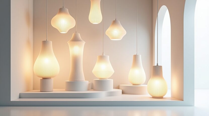 Impressão 3D de Peças para Indústria de Iluminação Decorativa: Exemplos e Tendências