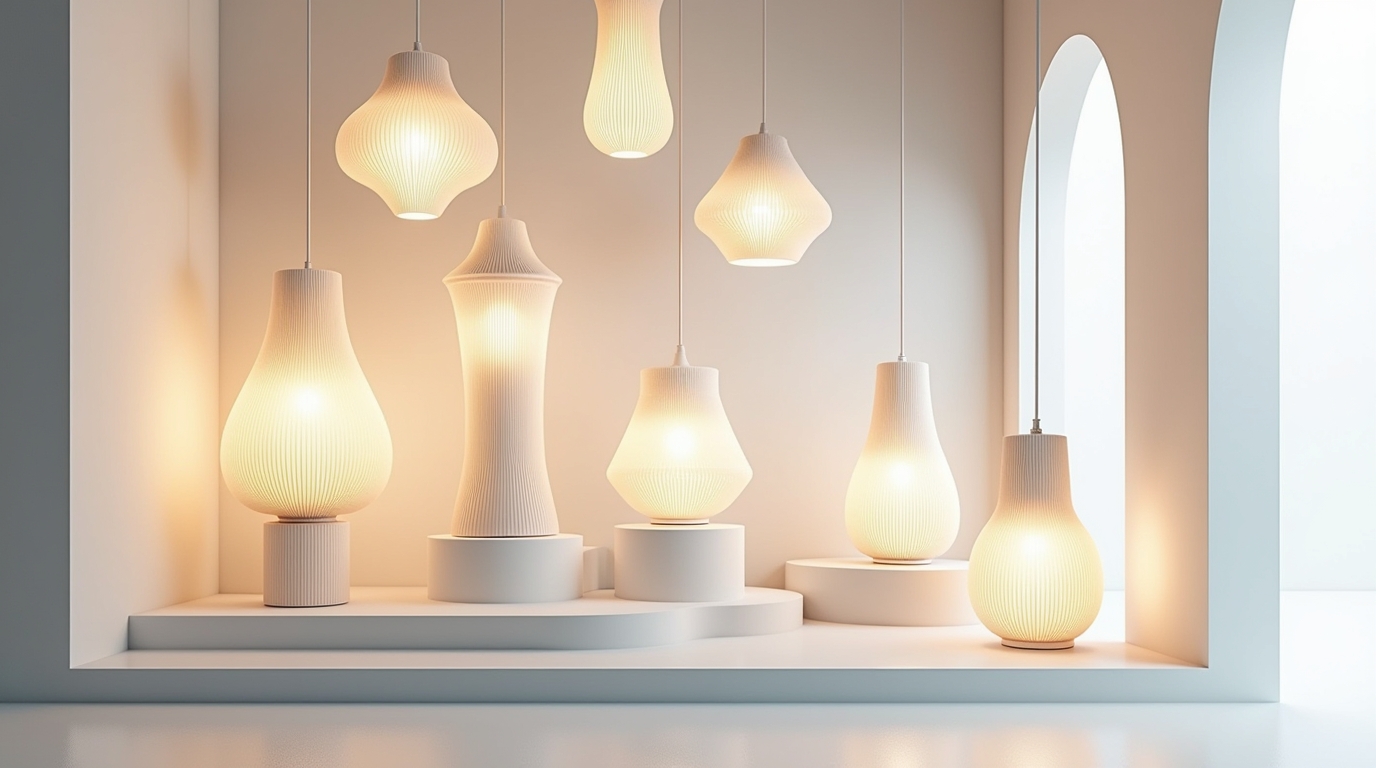 Impressão 3D de Peças para Indústria de Iluminação Decorativa: Exemplos e Tendências